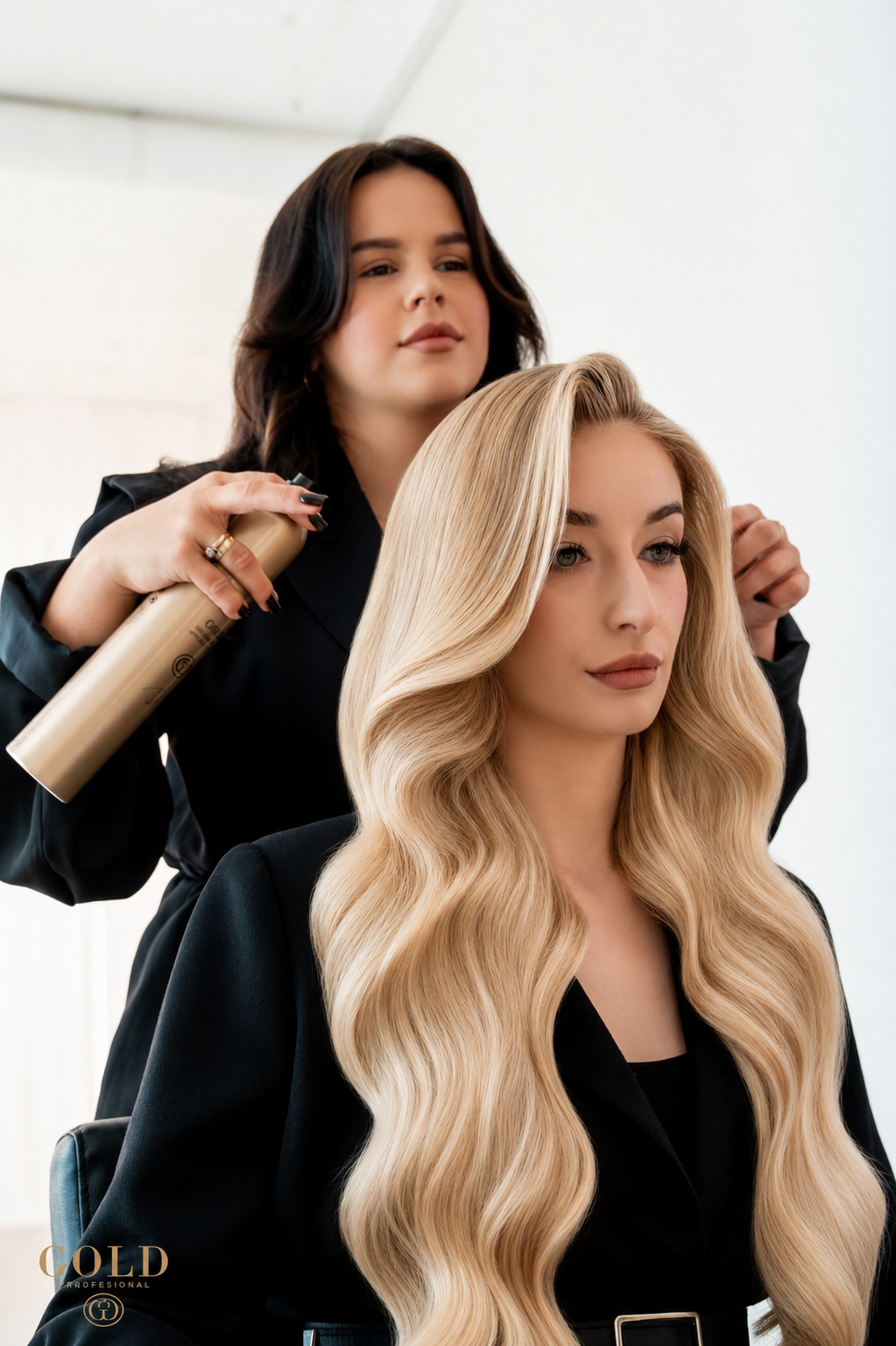 Efekt pielęgnacji Gold Professional Haircare