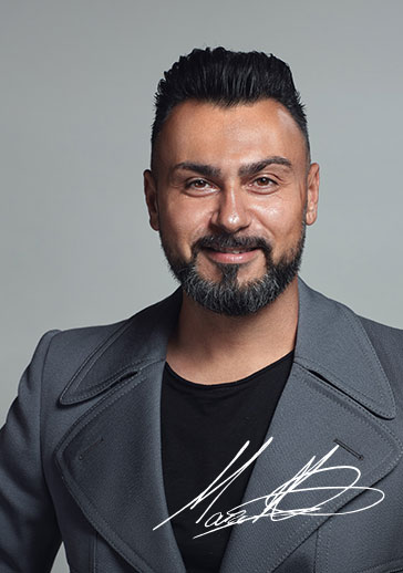 Marco Merie, współzałożyciel Gold Professional Haircare